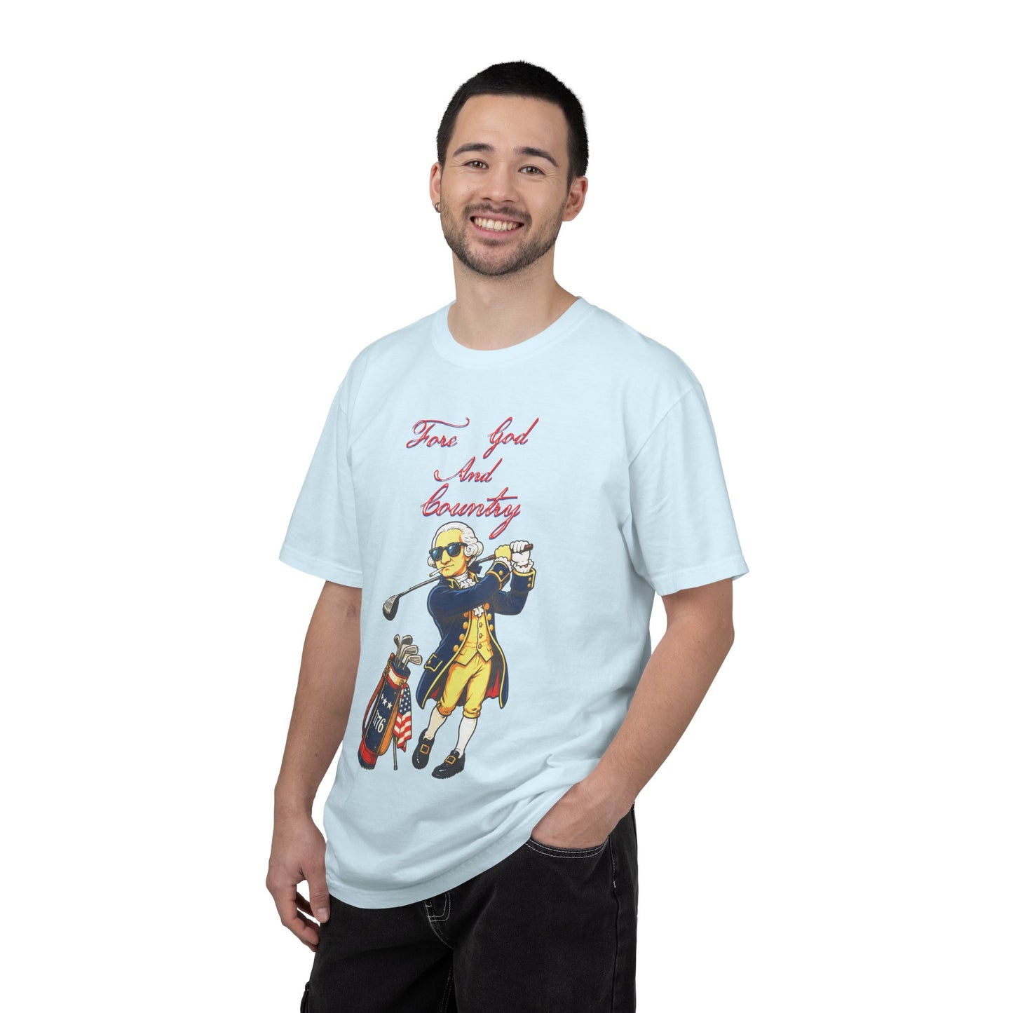 Fore God and Country Casual T Shirt