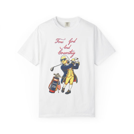 Fore God and Country Casual T Shirt