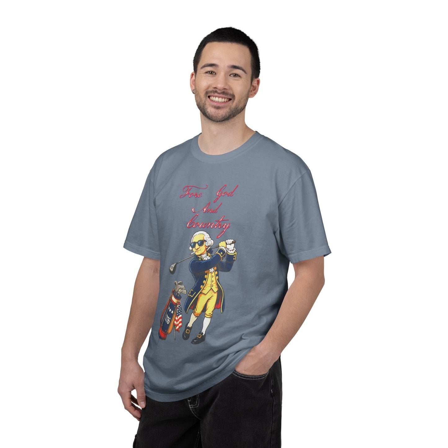 Fore God and Country Casual T Shirt