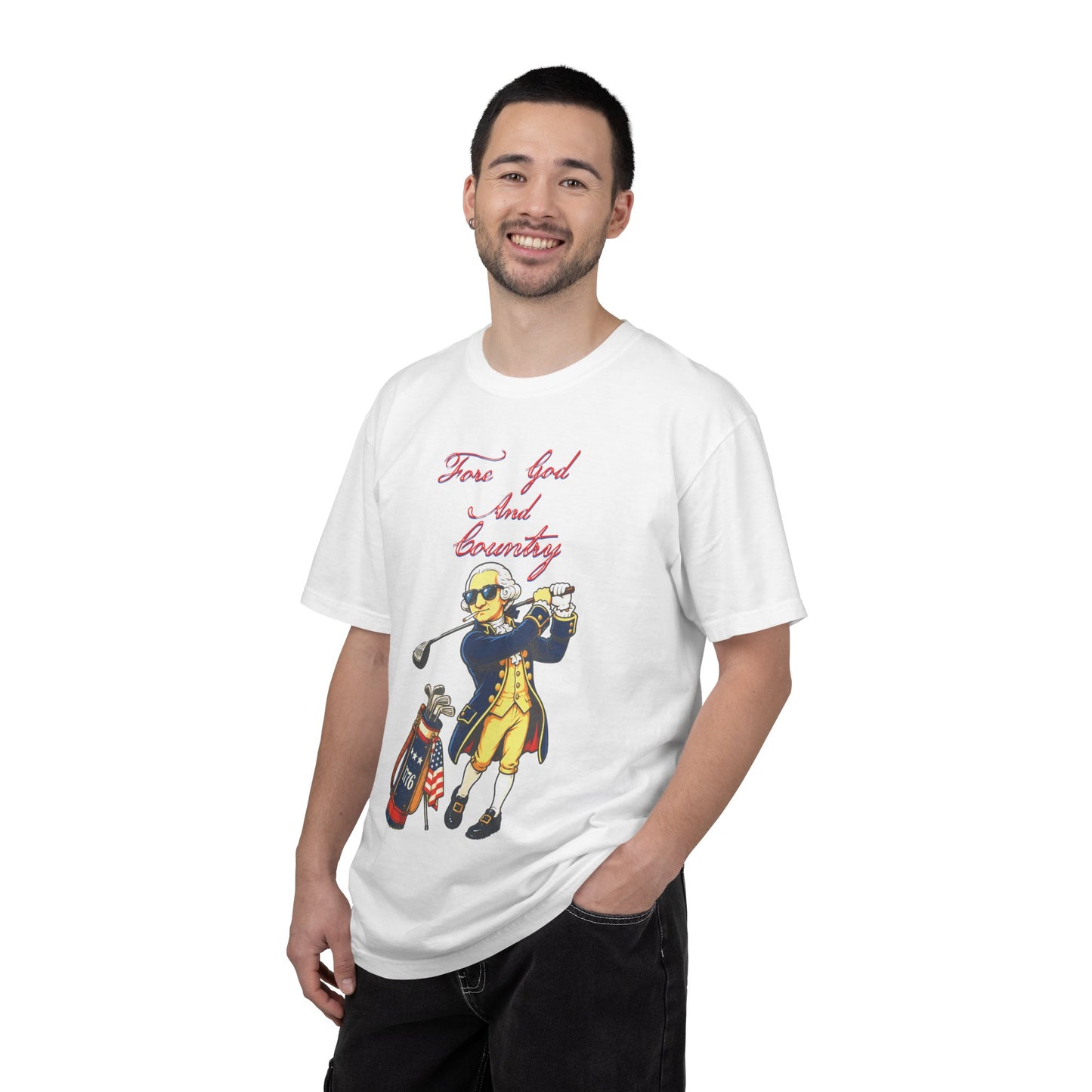 Fore God and Country Casual T Shirt